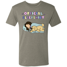 Mom's Official Doodle Sleep Shirt Triblend T-Shirt