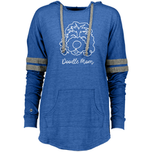 New Doodle Mom Ladies Hooded Low Key Pullover