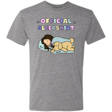 Mom's Official Doodle Sleep Shirt Triblend T-Shirt