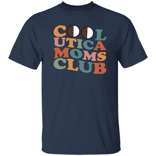 Cool Utica Moms Club with Halfmoons T-Shirt