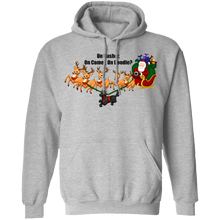 On Dasher, Comet, Black Doodle? Pullover Hoodie