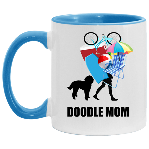 Doodle Mom Beach Accent Mug
