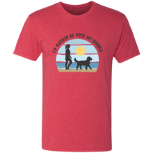 I'd Rather Be with My Doodle Triblend T-Shirt