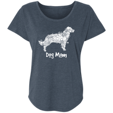 Dog Mom Ladies' Triblend Dolman Sleeve