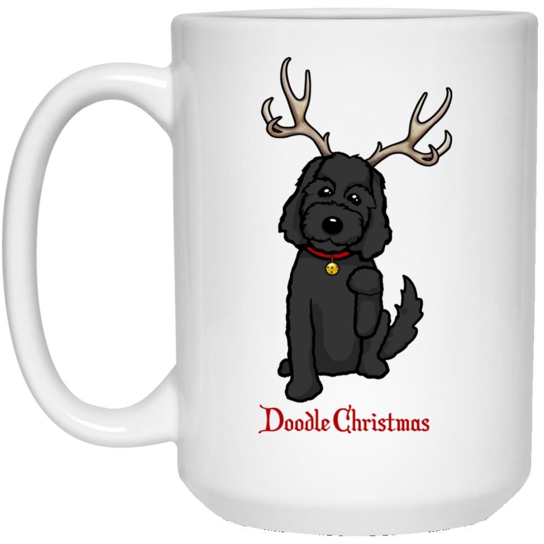 black goldendoodle labradoodle mug