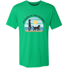 I'd Rather Be with My Doodle Triblend T-Shirt