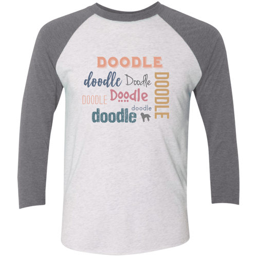 Doodles Doodles Everywhere Baseball 3/4 Shirt