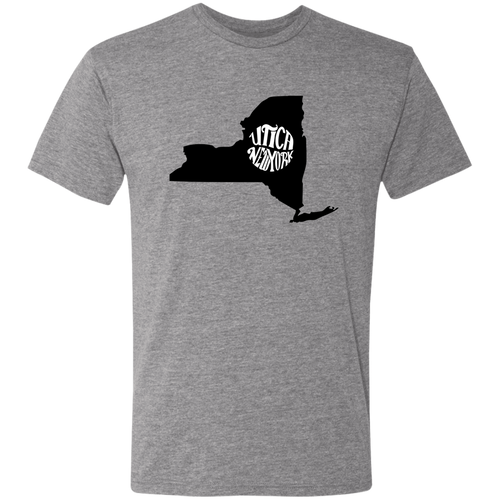 Utica NY State Triblend T-Shirt