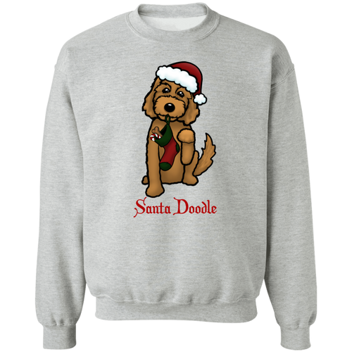 Santa Doodle Pullover Sweatshirt  8 oz.