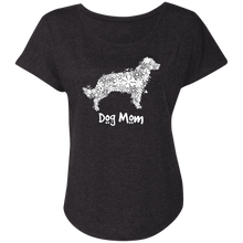 Dog Mom Ladies' Triblend Dolman Sleeve