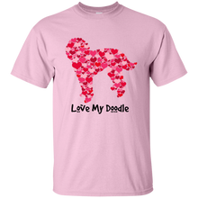 Doodle Hearts Cotton T-Shirt