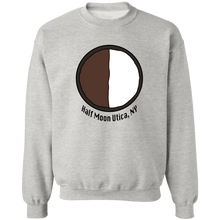 Utica Half Moon Crewneck Pullover Sweatshirt  8 oz.