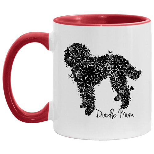 Doodle Mom Accent Mug