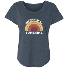 Doodles are my Sunshine Triblend Dolman Sleeve