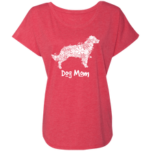Dog Mom Ladies' Triblend Dolman Sleeve