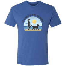 I'd Rather Be with My Doodle Triblend T-Shirt