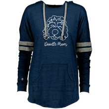 New Doodle Mom Ladies Hooded Low Key Pullover