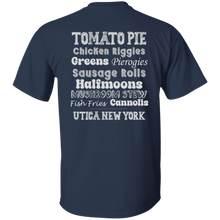 Utica Food List (On Back)T-Shirt