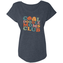Cool Doodle Moms Club Triblend Dolman Sleeve