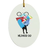 Wildwood Dad Oval Ornament