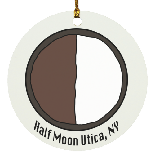 Utica Halfmoon Circle Ornament