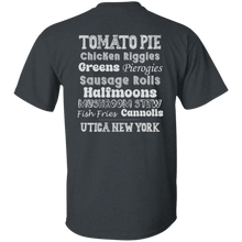 Utica Food List (On Back)T-Shirt