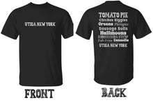 Utica Food List (On Back)T-Shirt