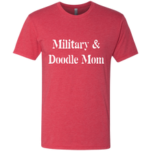 Military & Doodle Mom Triblend T-Shirt