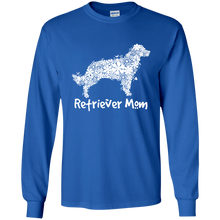 Retriever Flower Mom LS Ultra Cotton T-Shirt