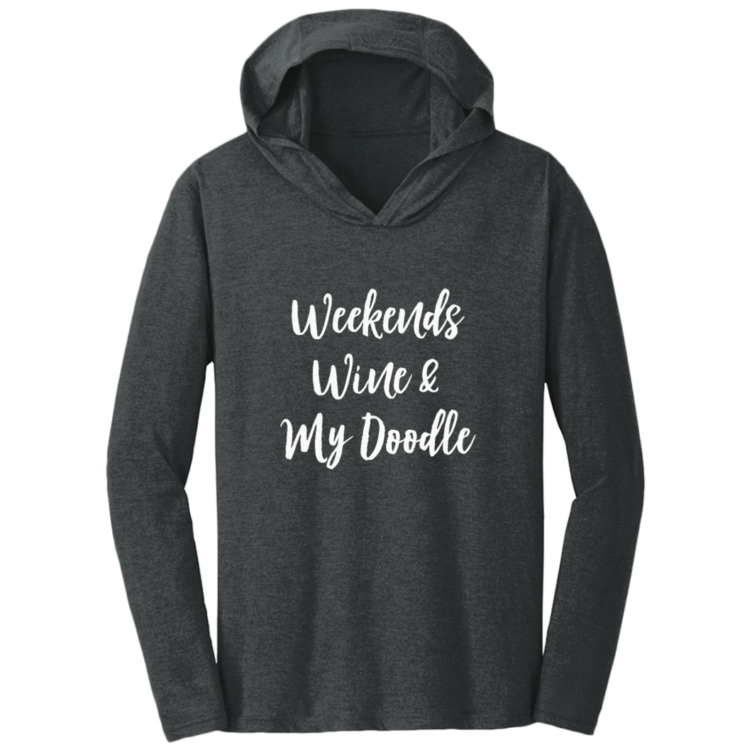 Weekends Wine and My Doodle T-Shirt Hoodie