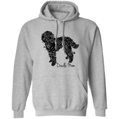 Black goldendoodle mom hoodie