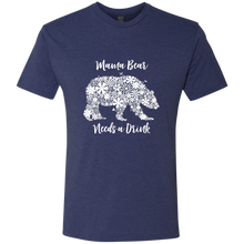 Mama Bear Needs a Drink Triblend T-Shirt