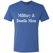 Military & Doodle Mom Triblend T-Shirt
