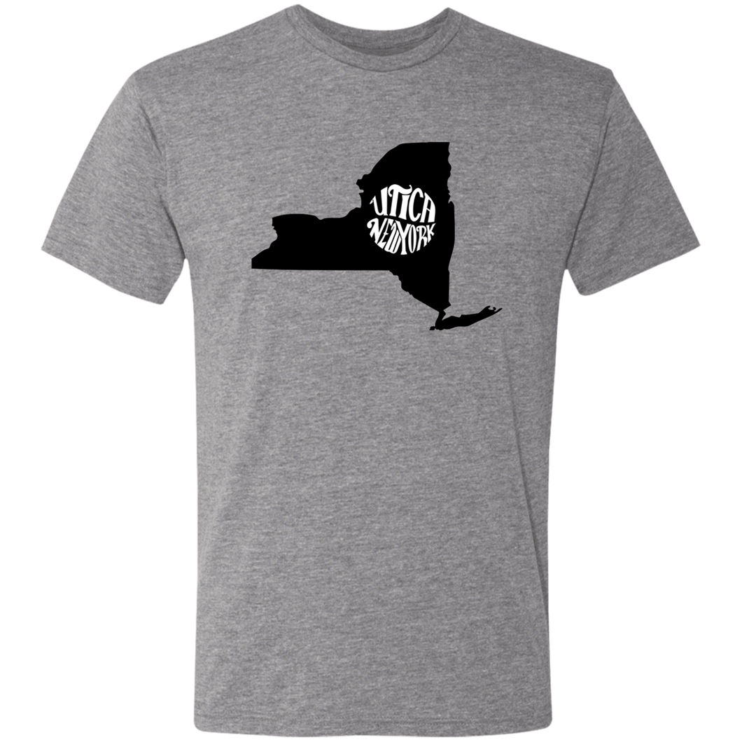 Utica NY State Triblend T-Shirt