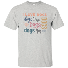 I Love Dogs (Basic T-Shirt)