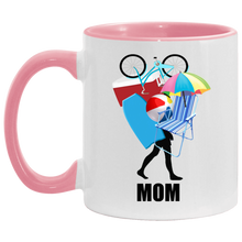 Beach Mom Accent Mug