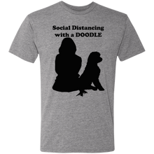Social Distancing with your Doodle Triblend T-Shirt