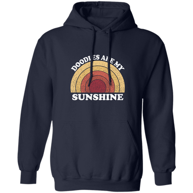 Doodles are my Sunshine Pullover Hoodie 8 oz.