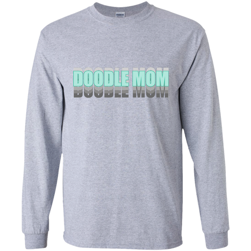 Doodle Mom 3D LS T-Shirt
