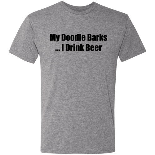 Doodles and Beer Triblend T-Shirt